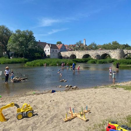 Appartement Burgblick Harburg  Esterno foto